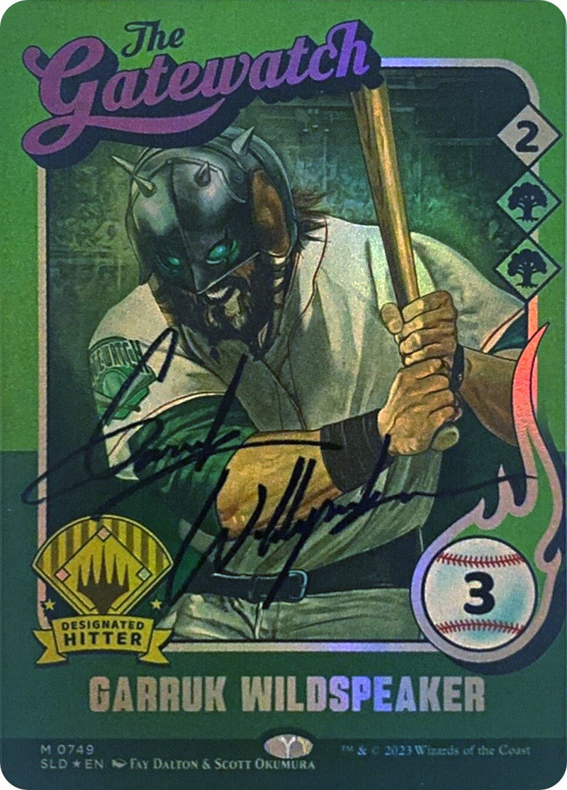 Garruk Wildspeaker 749 Autographed (749) [SLD]