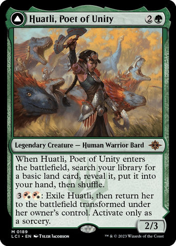 Huatli Poet of Unity (189) [LCI]
