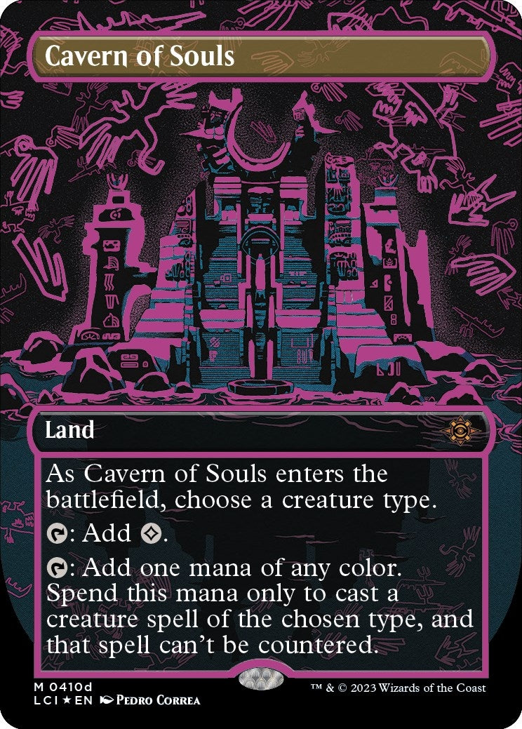 Cavern of Souls 0410d Borderless (410d) [LCI]