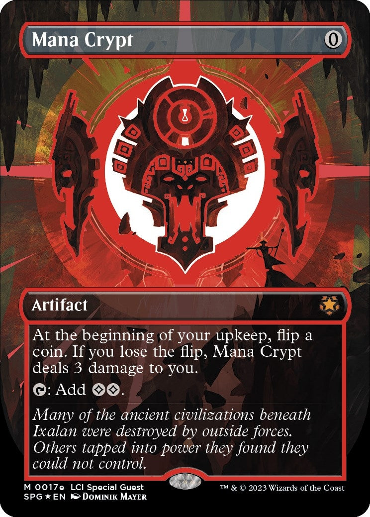 Mana Crypt 0017e Borderless (17e) [SPG]