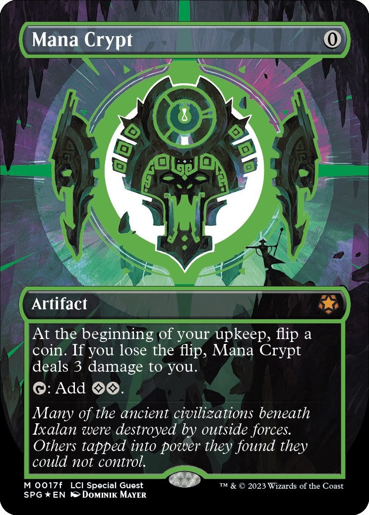 Mana Crypt 0017f Borderless (17f) [SPG]