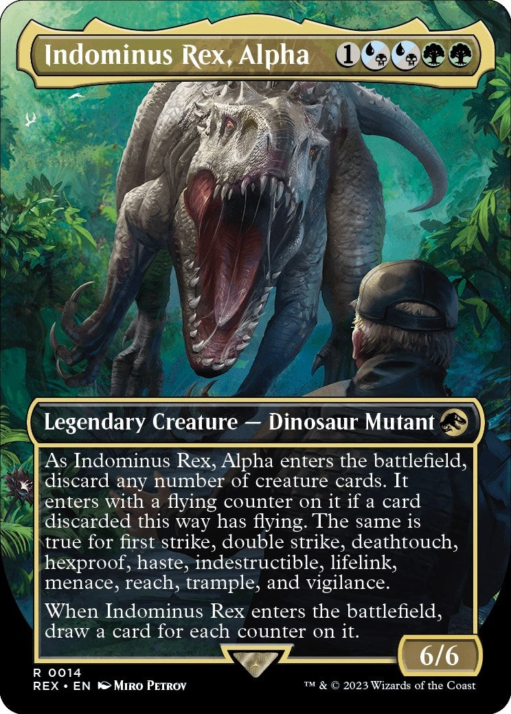 Indominus Rex Alpha Borderless (14) [REX]