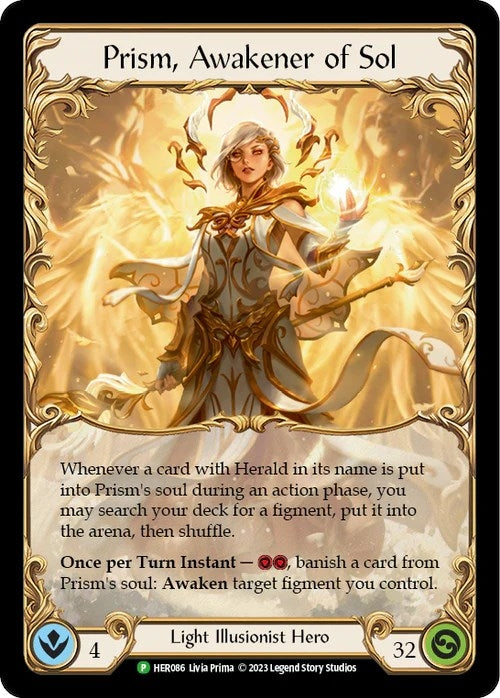 Image for Prism, Awakener of Sol [Flesh and Blood: Promo Cards]
