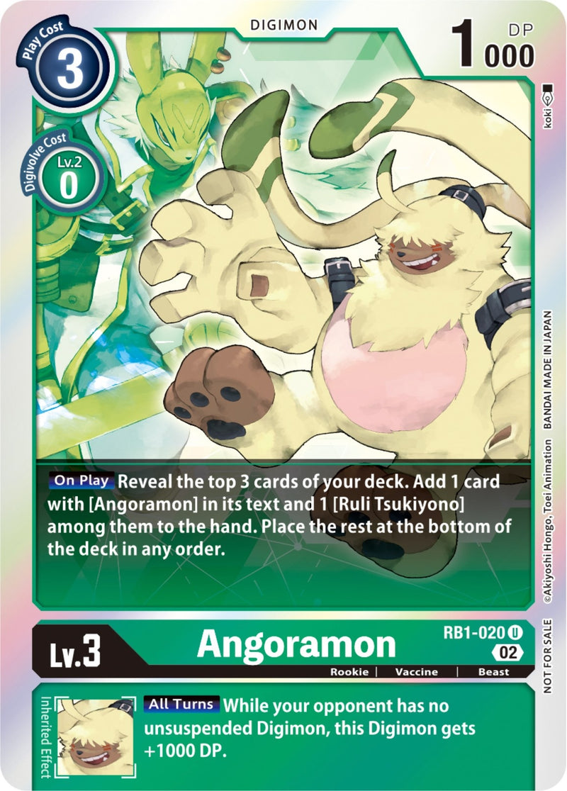 Image for Angoramon (Resurgence Booster Box Promotion Pack) [Resurgence Booster]