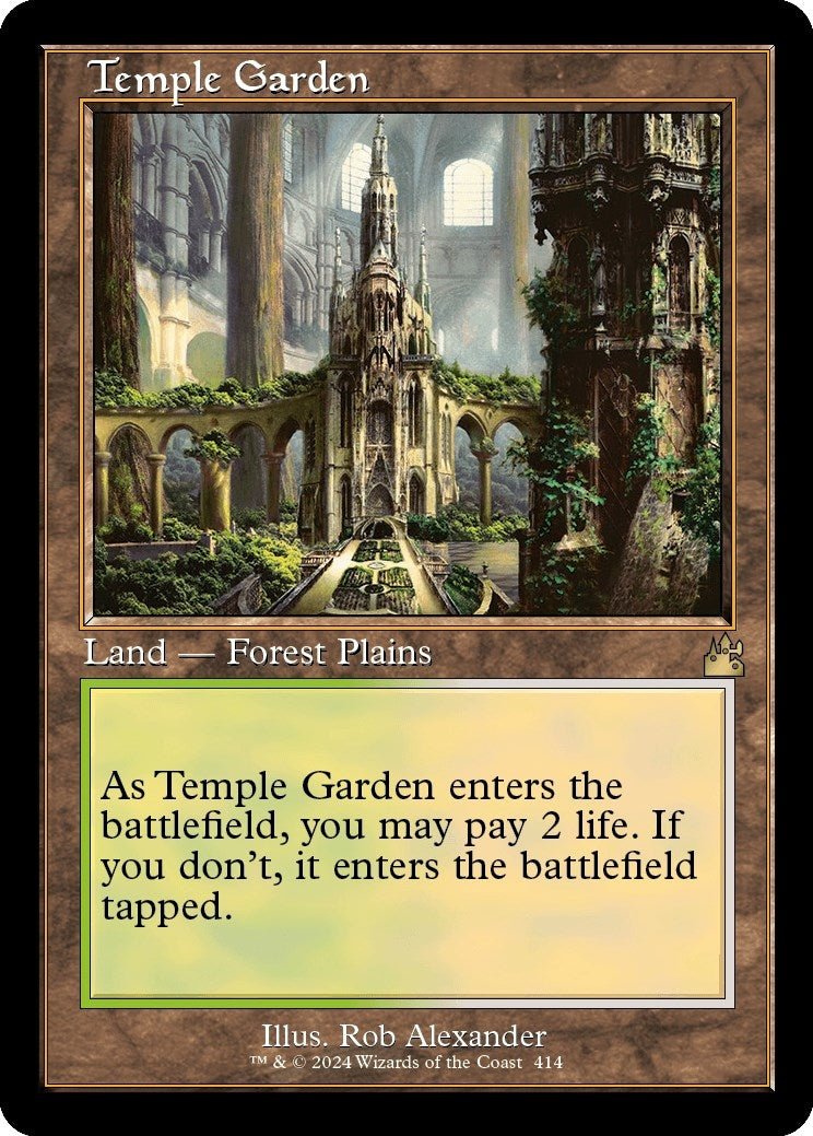Image for Temple Garden (Retro Frame) (414) [RVR]
