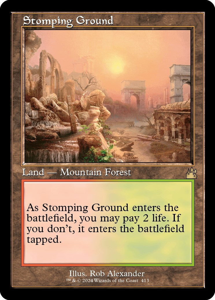 Stomping Ground Retro Frame (413) [RVR]