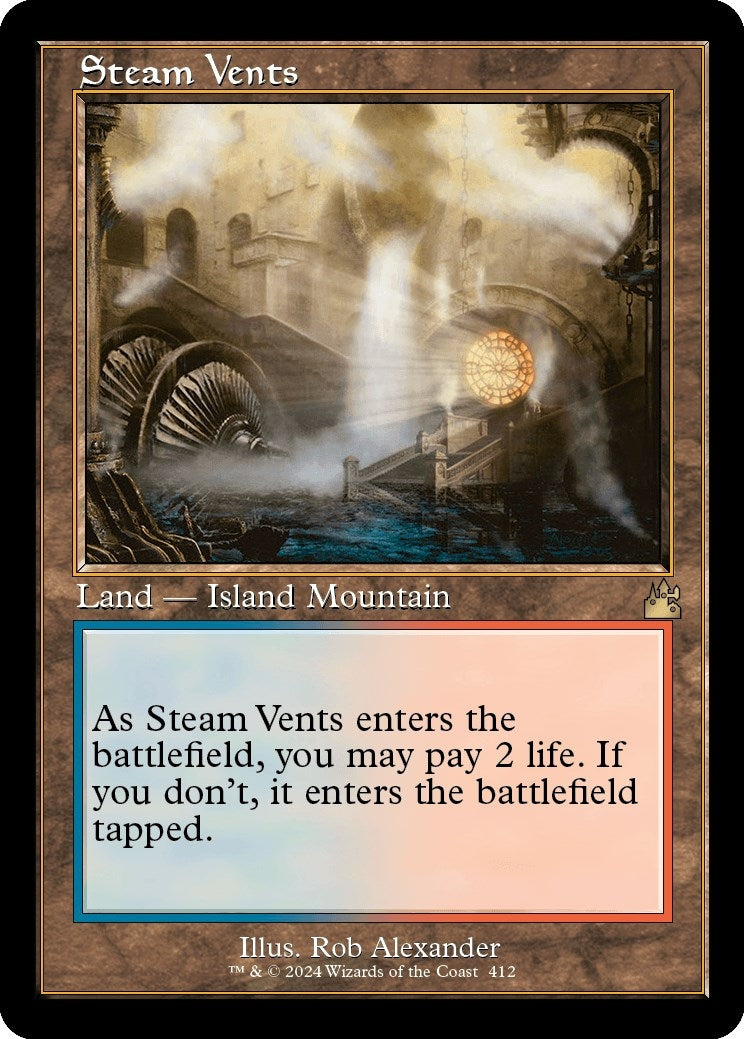 Steam Vents Retro Frame (412) [RVR]