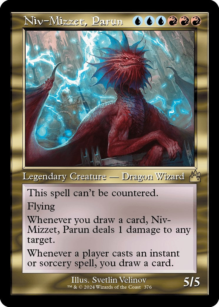 Niv Mizzet Parun Retro Frame (376) [RVR]
