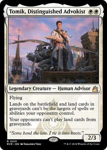 Tomik, Distinguished Advokist [Ravnica Remastered]
