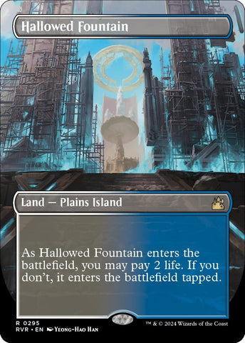 Hallowed Fountain Borderless (295) [RVR]