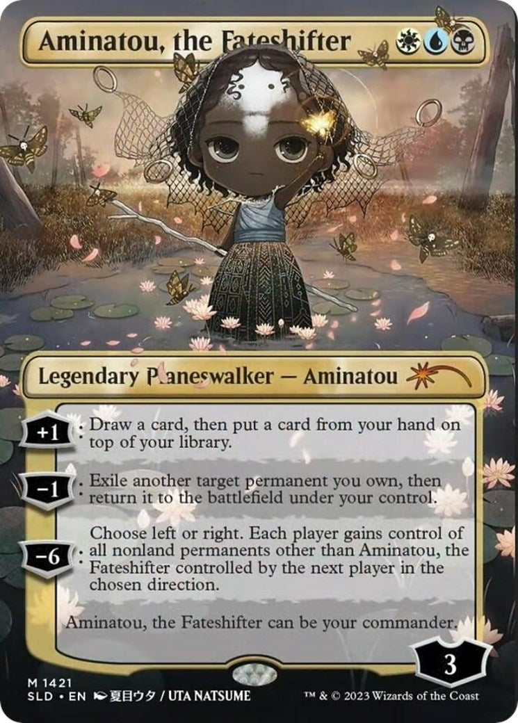 Aminatou the Fateshifter Rainbow Foil (1421) [SLD]