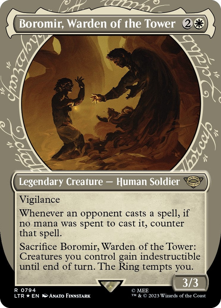 Boromir Warden of the Tower Showcase Surge Foil (794) [LTR]