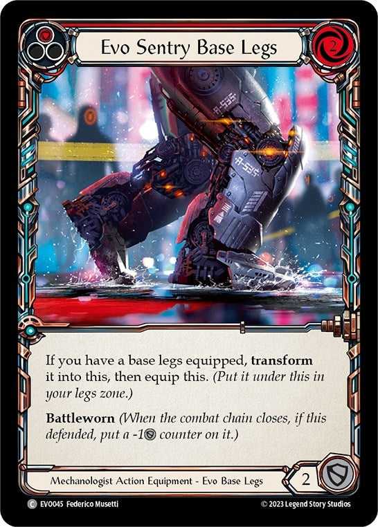 Image for Evo Sentry Base Legs [Bright Lights]