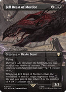 Fell Beast of Mordor Borderless Surge Foil (557) [LTC]