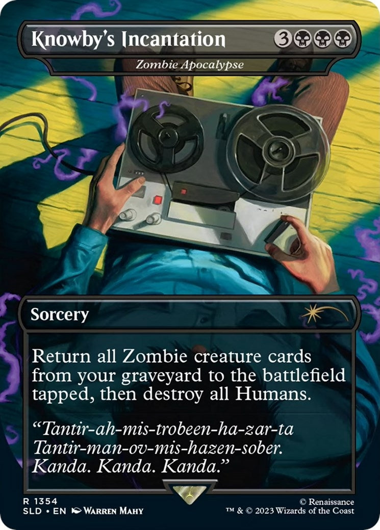 Knowbys Incantation Zombie Apocalypse (1354) [SLD]