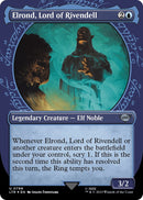 Elrond, Lord of Rivendell (Showcase) (Surge Foil) [The Lord of the Rings: Tales of Middle-Earth]