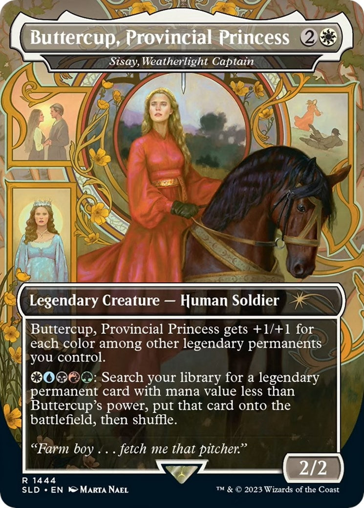 Buttercup Provincial Princess Sisay Weatherlight Captain (1444) [SLD]