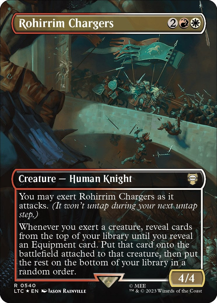 Rohirrim Chargers Borderless Surge Foil (540) [LTC]