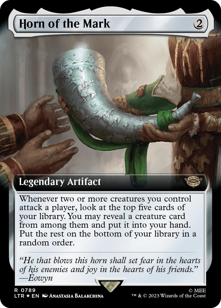 Horn of the Mark Extended Art Surge Foil (789) [LTR]