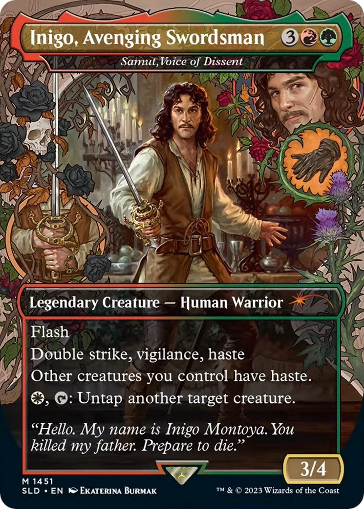 Inigo Avenging Swordsman Samut Voice of Dissent (1451) [SLD]