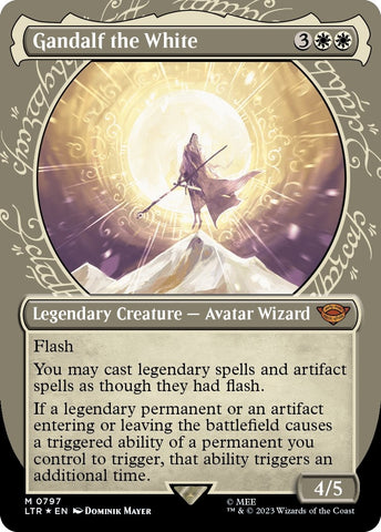 Gandalf the White Showcase Surge Foil (797) [LTR]