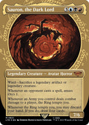 Sauron the Dark Lord Showcase Surge Foil (821) [LTR]