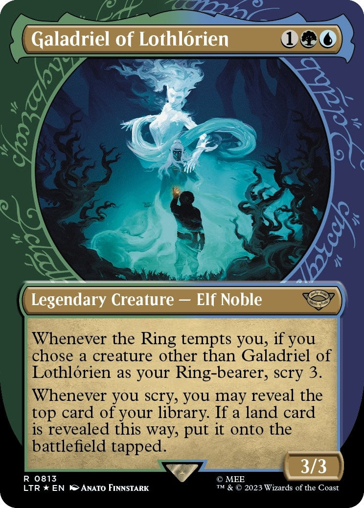 Galadriel of Lothlorien Showcase Surge Foil (813) [LTR]