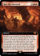 Hew the Entwood Extended Art Surge Foil (772) [LTR]