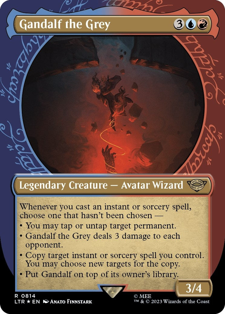Gandalf the Grey Showcase Surge Foil (814) [LTR]