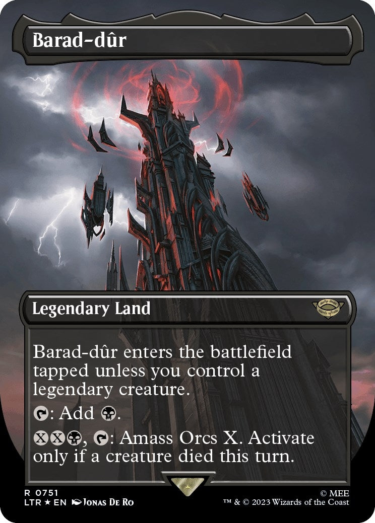 Barad dur 0751 Borderless Surge Foil (751) [LTR]