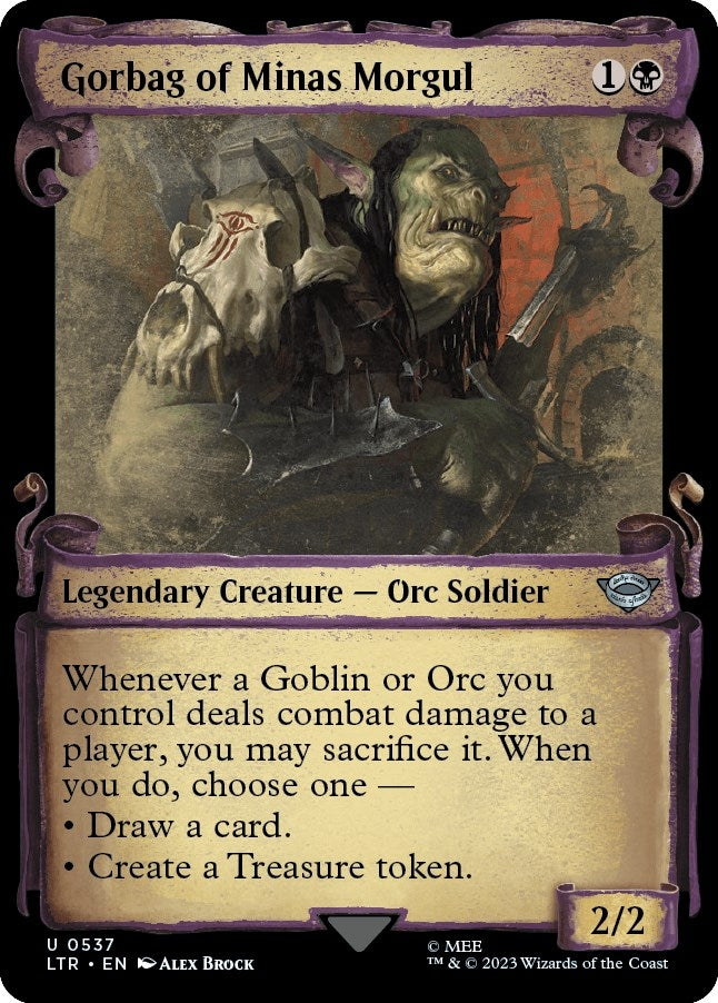 Gorbag of Minas Morgul [The Lord of the Rings: Tales of Middle-Earth Showcase Scrolls]