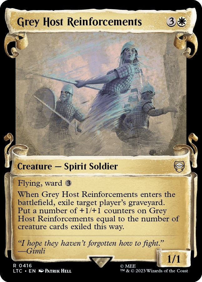 Grey Host Reinforcements Showcase Scrolls (416) [LTC]