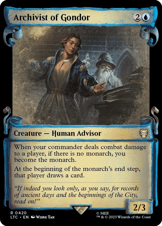 Archivist of Gondor Showcase Scrolls (420) [LTC]
