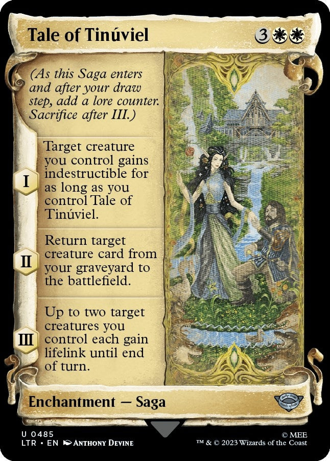 Tale of Tinuviel [The Lord of the Rings: Tales of Middle-Earth Showcase Scrolls]