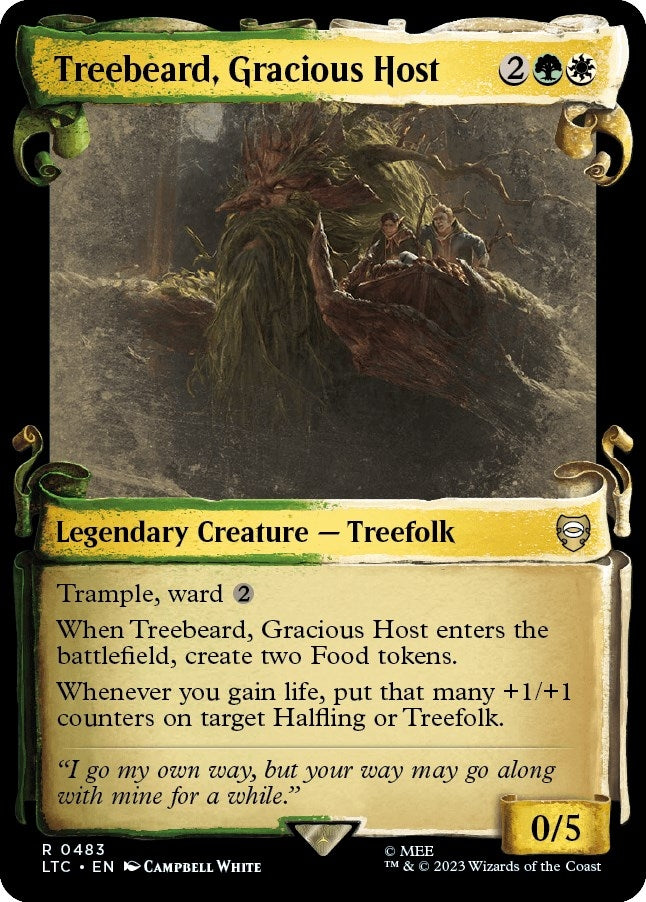 Treebeard Gracious Host Showcase Scrolls (483) [LTC]