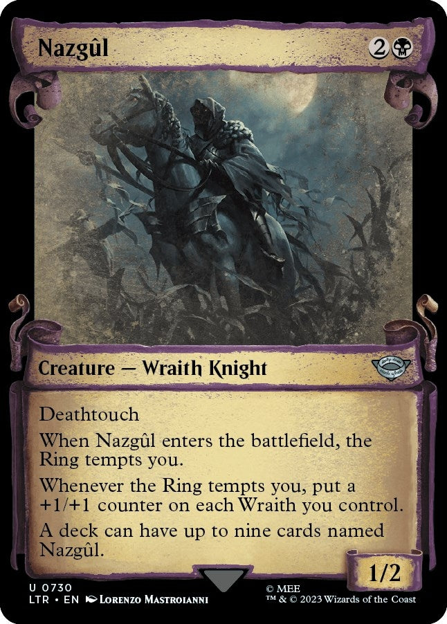 Nazgul 0730 Showcase Scrolls (730) [LTR]
