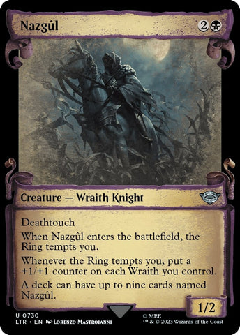 Nazgul 0730 Showcase Scrolls (730) [LTR]