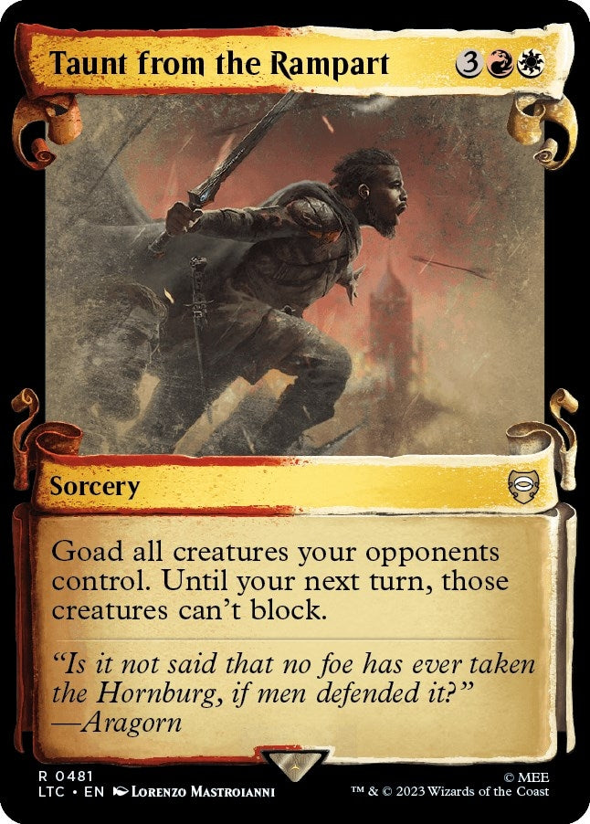 Taunt from the Rampart Showcase Scrolls (481) [LTC]