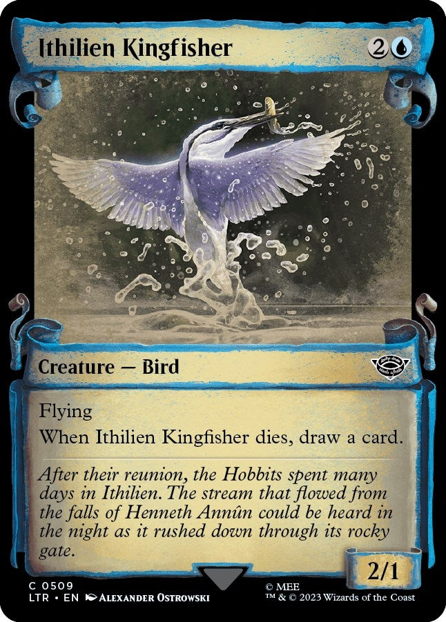 Ithilien Kingfisher Showcase Scrolls (509) [LTR]