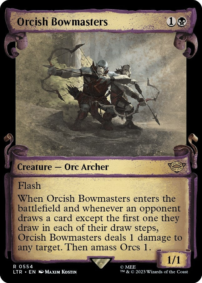 Orcish Bowmasters Showcase Scrolls (554) [LTR]
