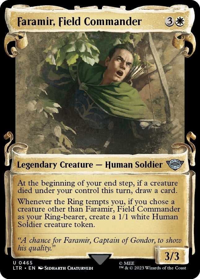 Faramir, Field Commander [The Lord of the Rings: Tales of Middle-Earth Showcase Scrolls]