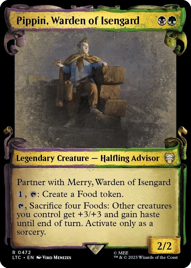 Pippin Warden of Isengard Showcase Scrolls (472) [LTC]