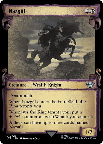Nazgul 0723 Showcase Scrolls (723) [LTR]