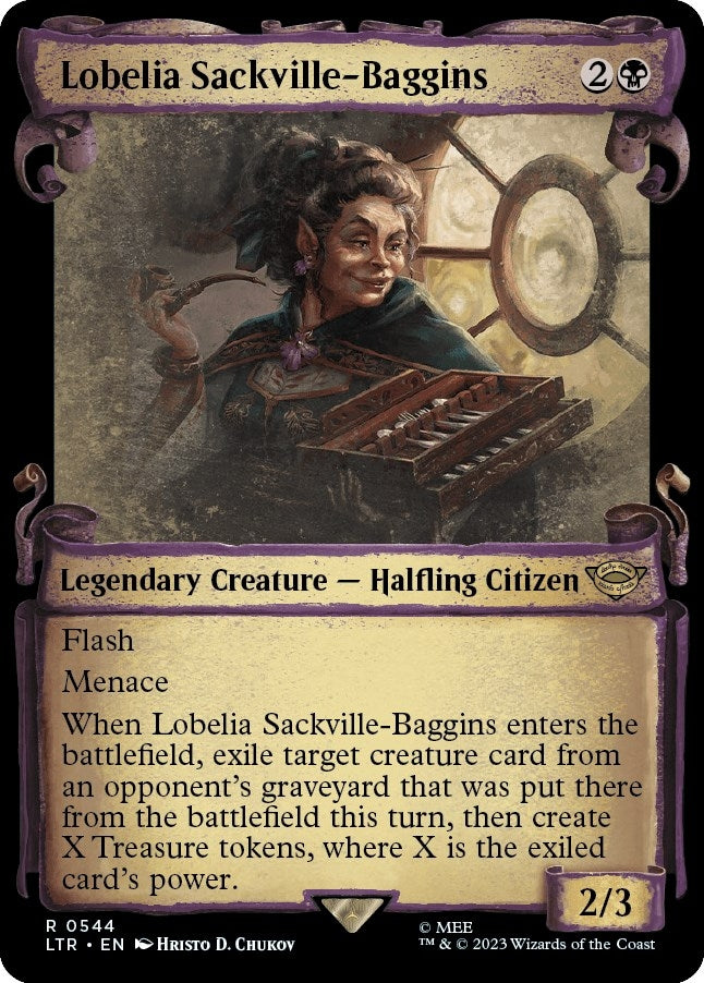Lobelia Sackville Baggins Showcase Scrolls (544) [LTR]