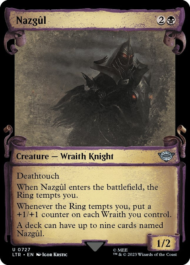 Nazgul 0727 Showcase Scrolls (727) [LTR]
