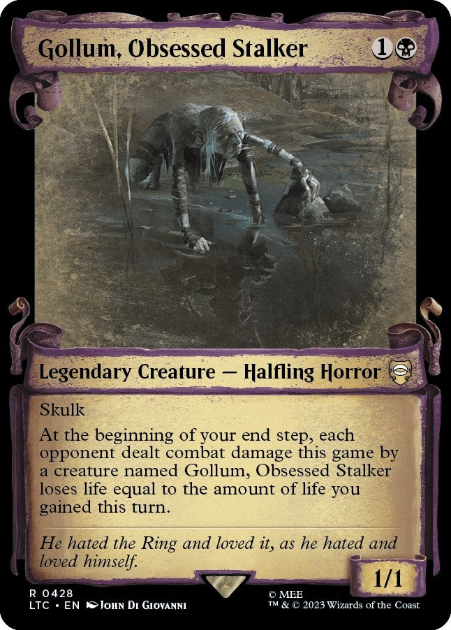 Gollum, Obsessed Stalker [The Lord of the Rings: Tales of Middle-Earth Commander Showcase Scrolls]