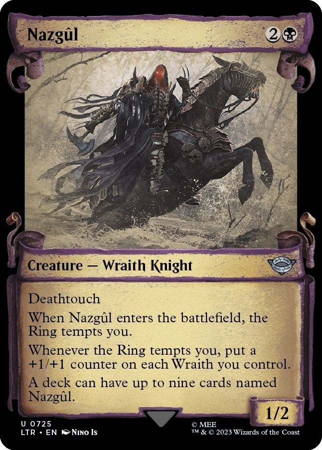 Nazgul 0725 Showcase Scrolls (725) [LTR]