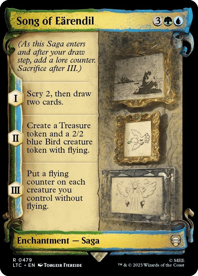 Song of Earendil Showcase Scrolls (479) [LTC]