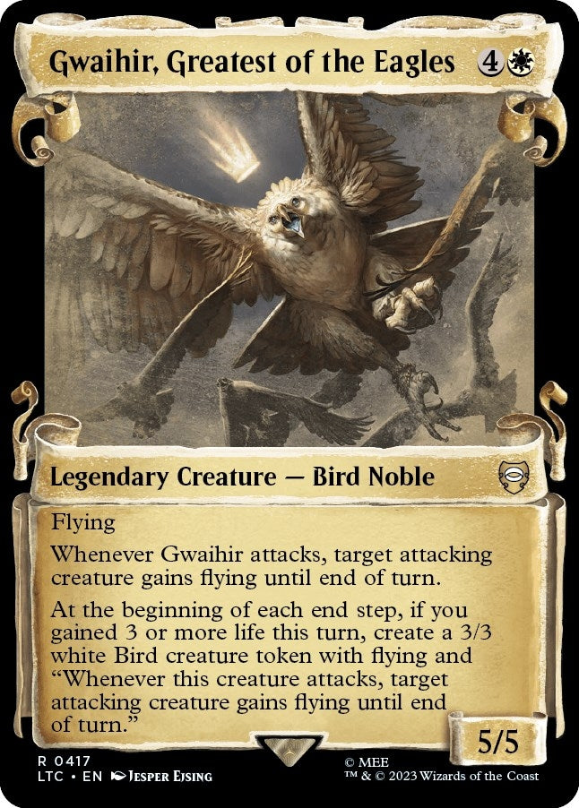 Gwaihir Greatest of the Eagles Showcase Scrolls (417) [LTC]