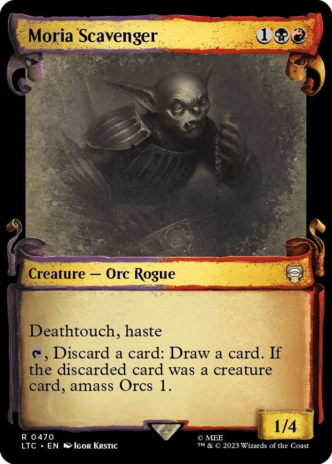 Moria Scavenger [The Lord of the Rings: Tales of Middle-Earth Commander Showcase Scrolls]